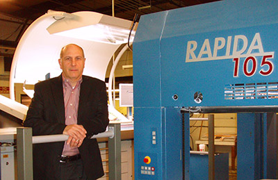 KBA Rapida 105 press at Four Star Color